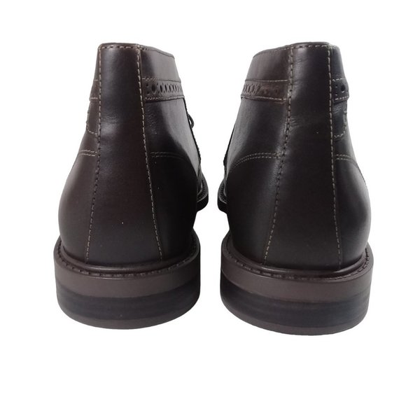 Dunham Men's NEW Gavin-Dun Brown Wingtip Round Toe Leather Chukka Boot Size 8 4E - Picture 9 of 12